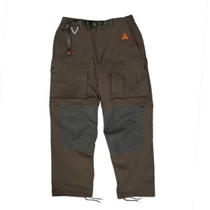 Nike ACG Dark Brown and Charcoal Cargo Pants
